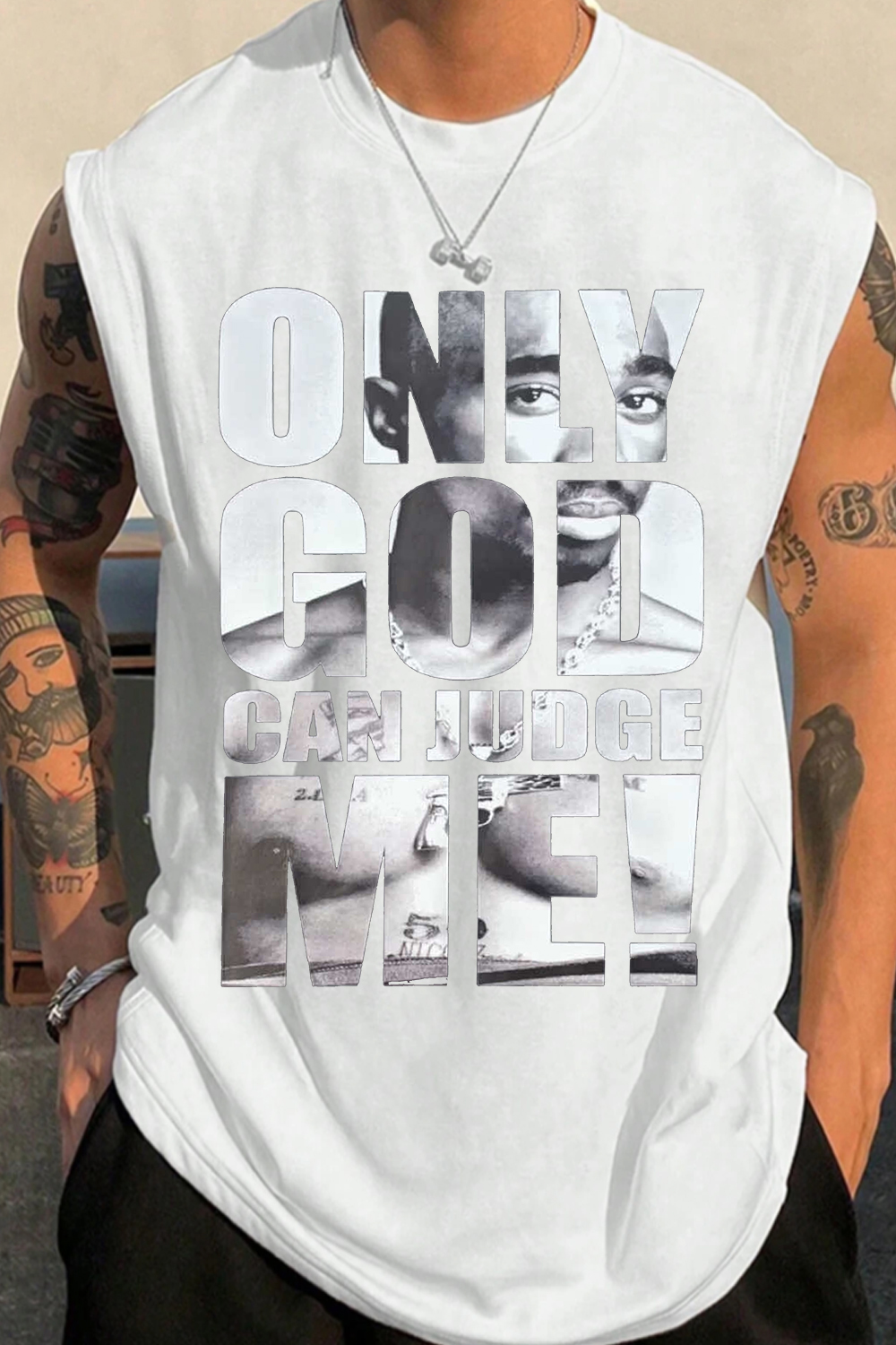 Only God Can Judge Me 2 PAC king TANK