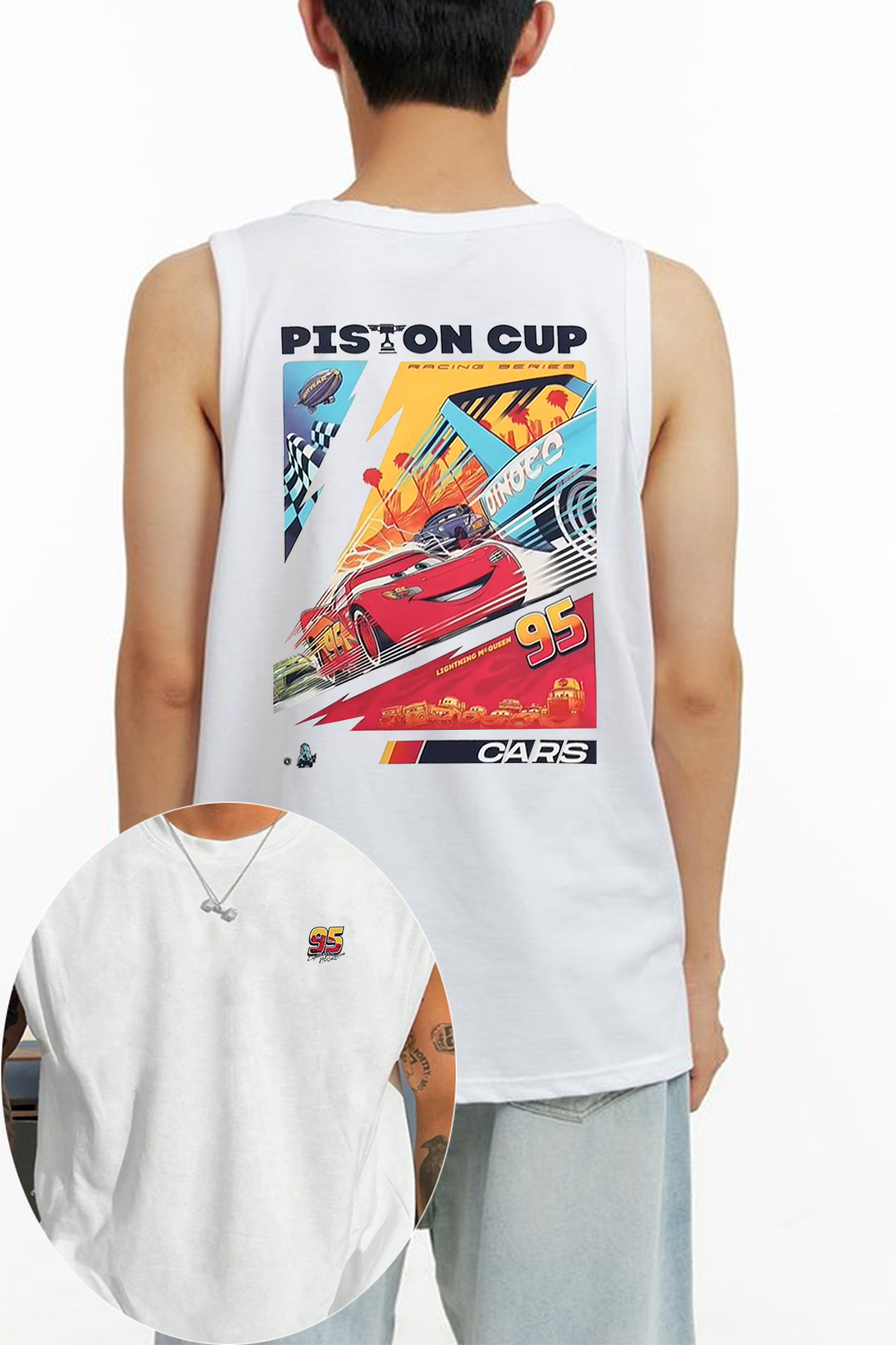 Tag your Mcqueen? Men's vest