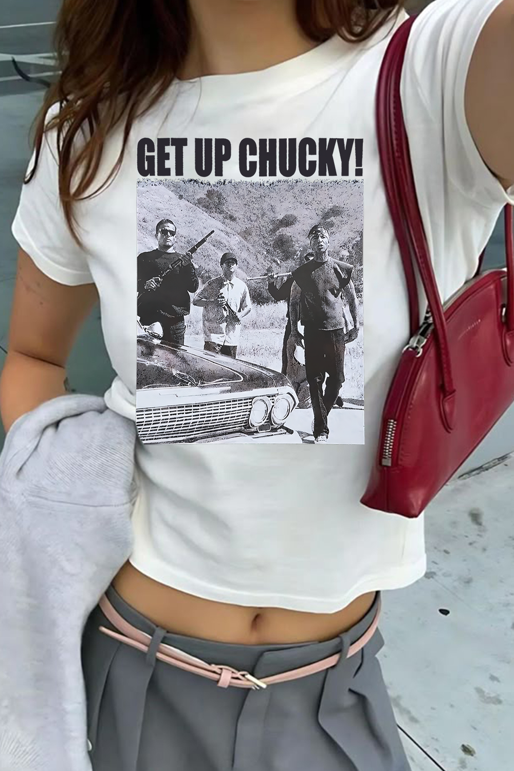 GET up, Chucky fans babytee