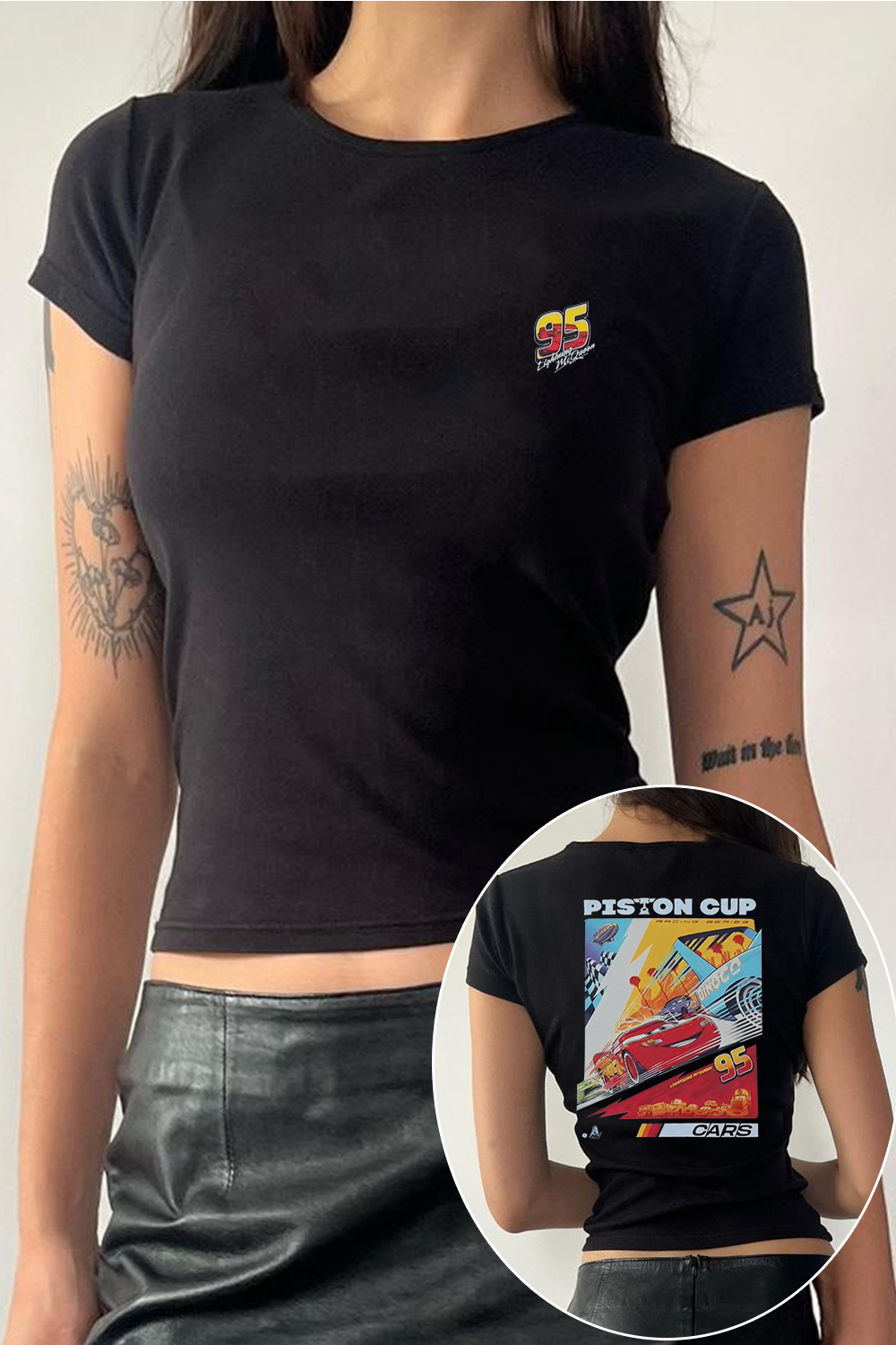 Tag your Mcqueen fans babytee