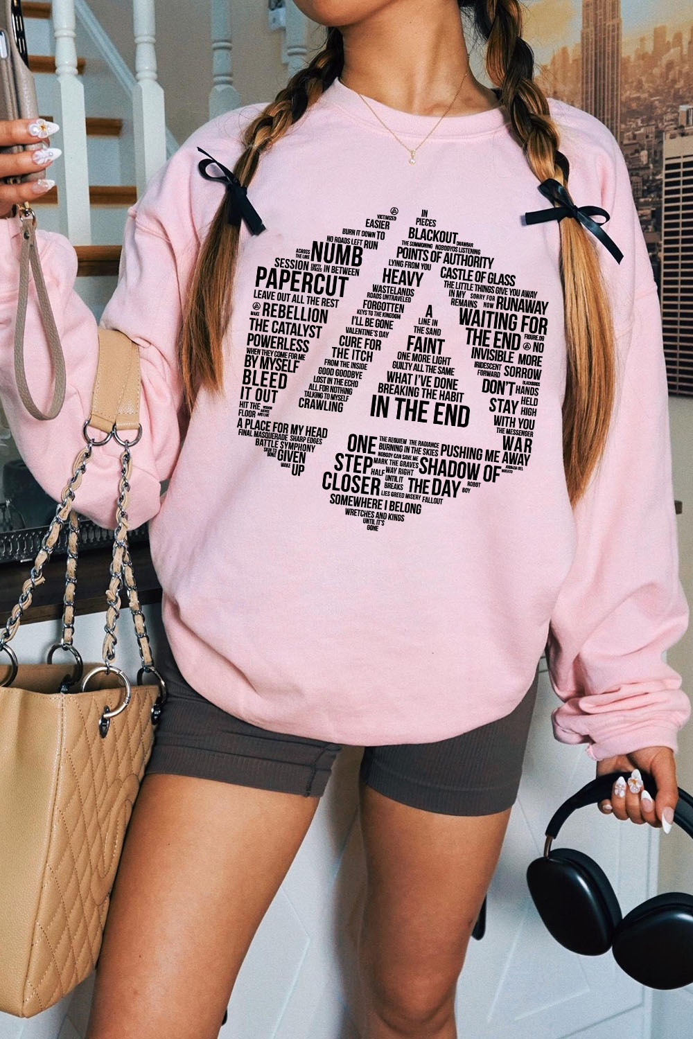 Linkin Park Rock Band Sweatshirt For Women