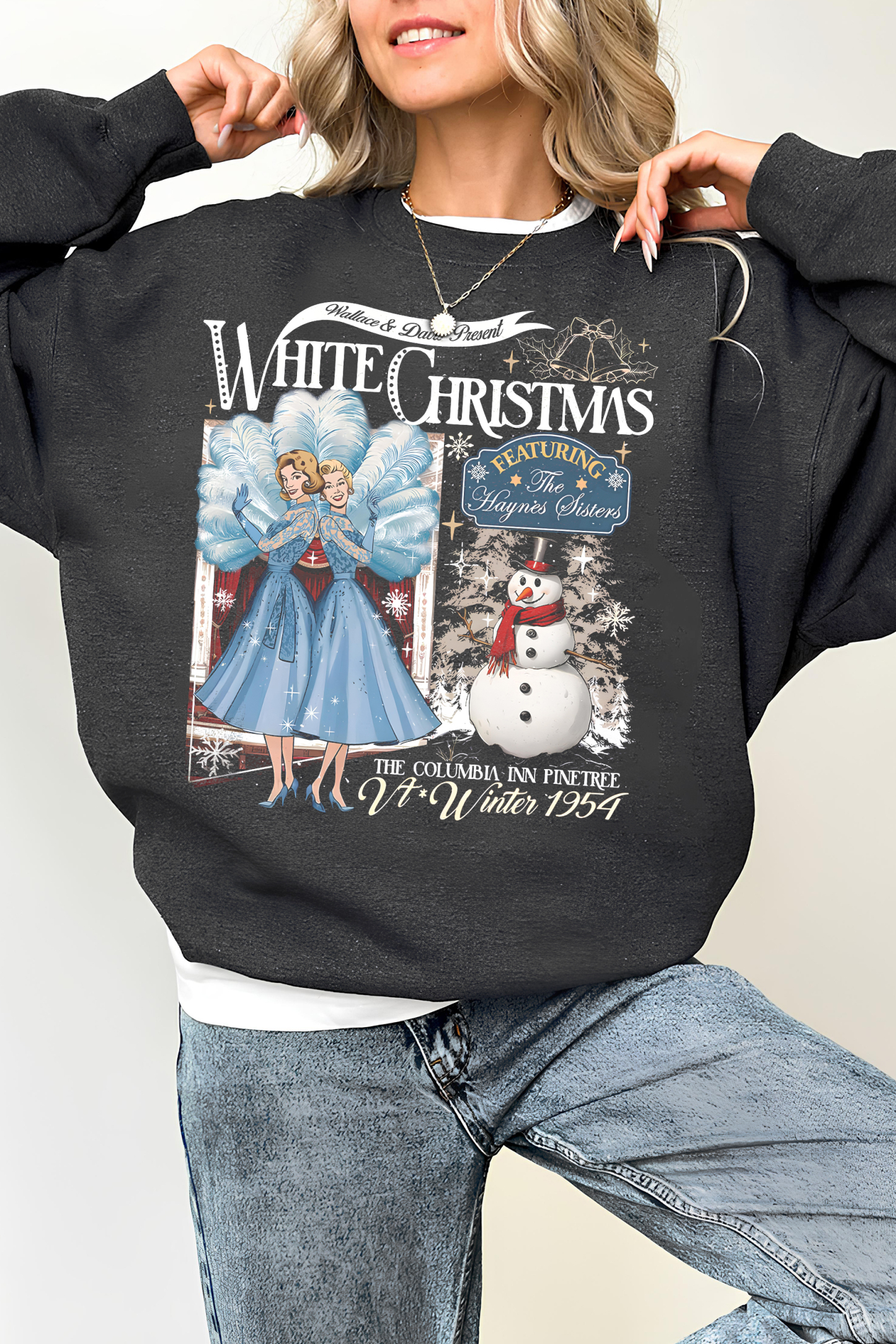 Christmas Sister Sweatshirt For Women