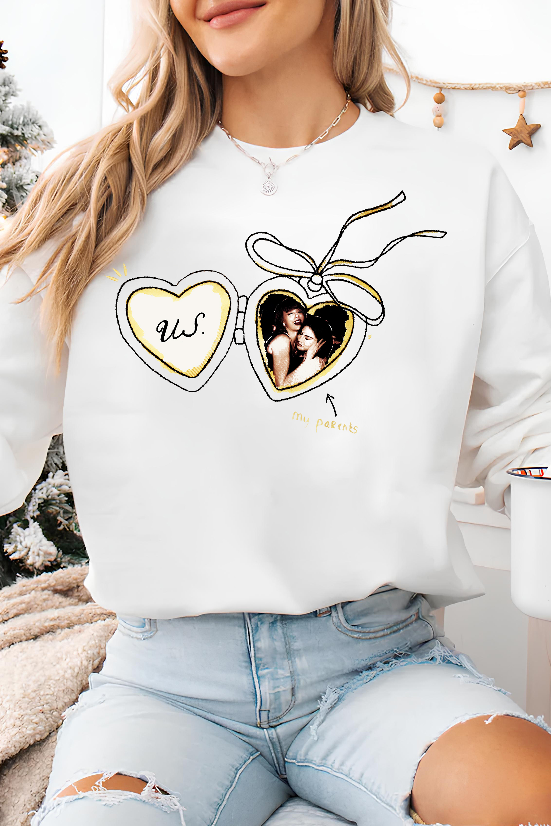 US TS Fleece Sweatshirt For Women