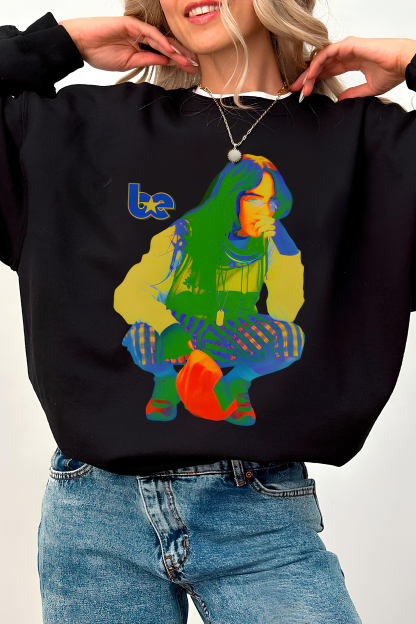 Hit Me Hard And Soft Tour Billie Eilish  Fleece Sweatshirt For Women