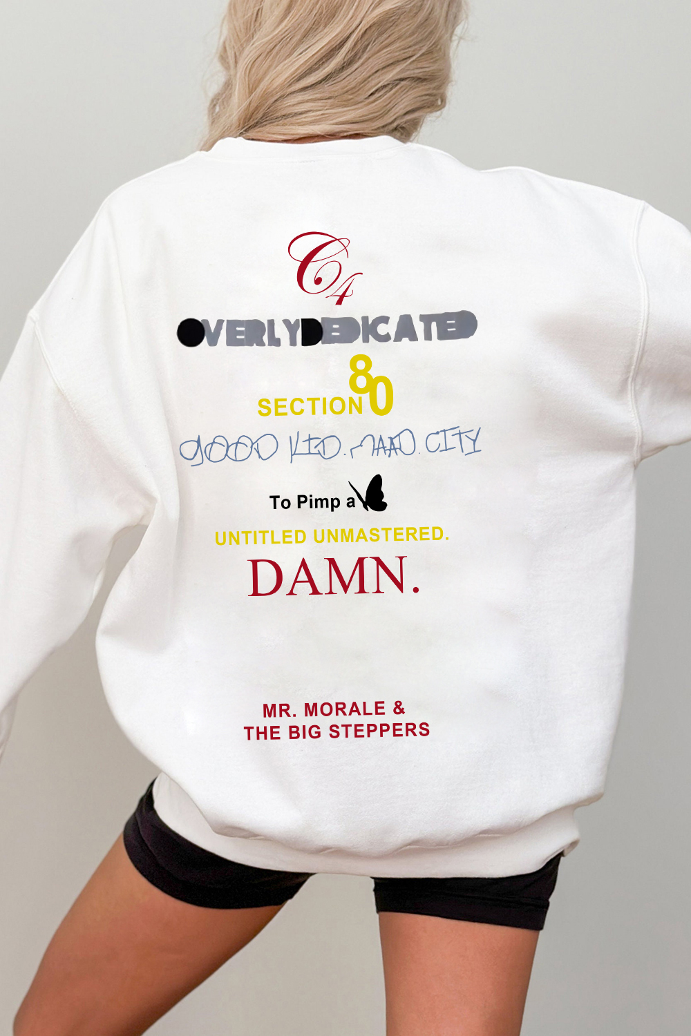 Kendrick Lamar GNX Grand National Tour Fleece Sweatshirt For Women