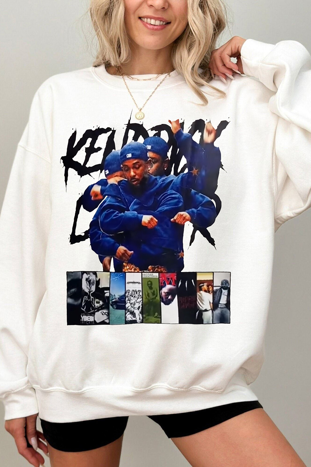 Kendrick Lamar GNX Grand National Tour Fleece Sweatshirt For Women