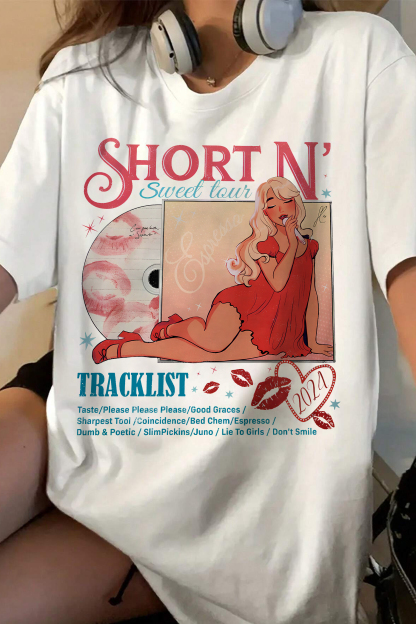 Short N Sweet Sabrina Ver.2  Tee For Women