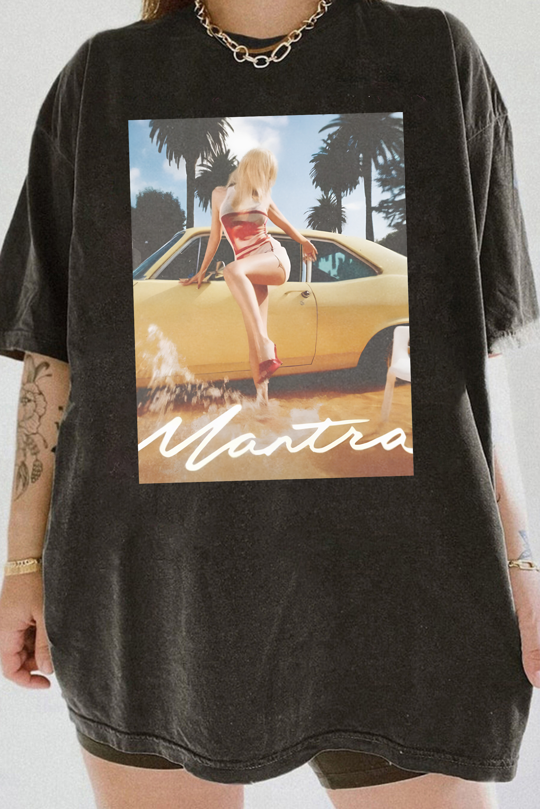 JENNIE MANTRA Graphic Tee For Women