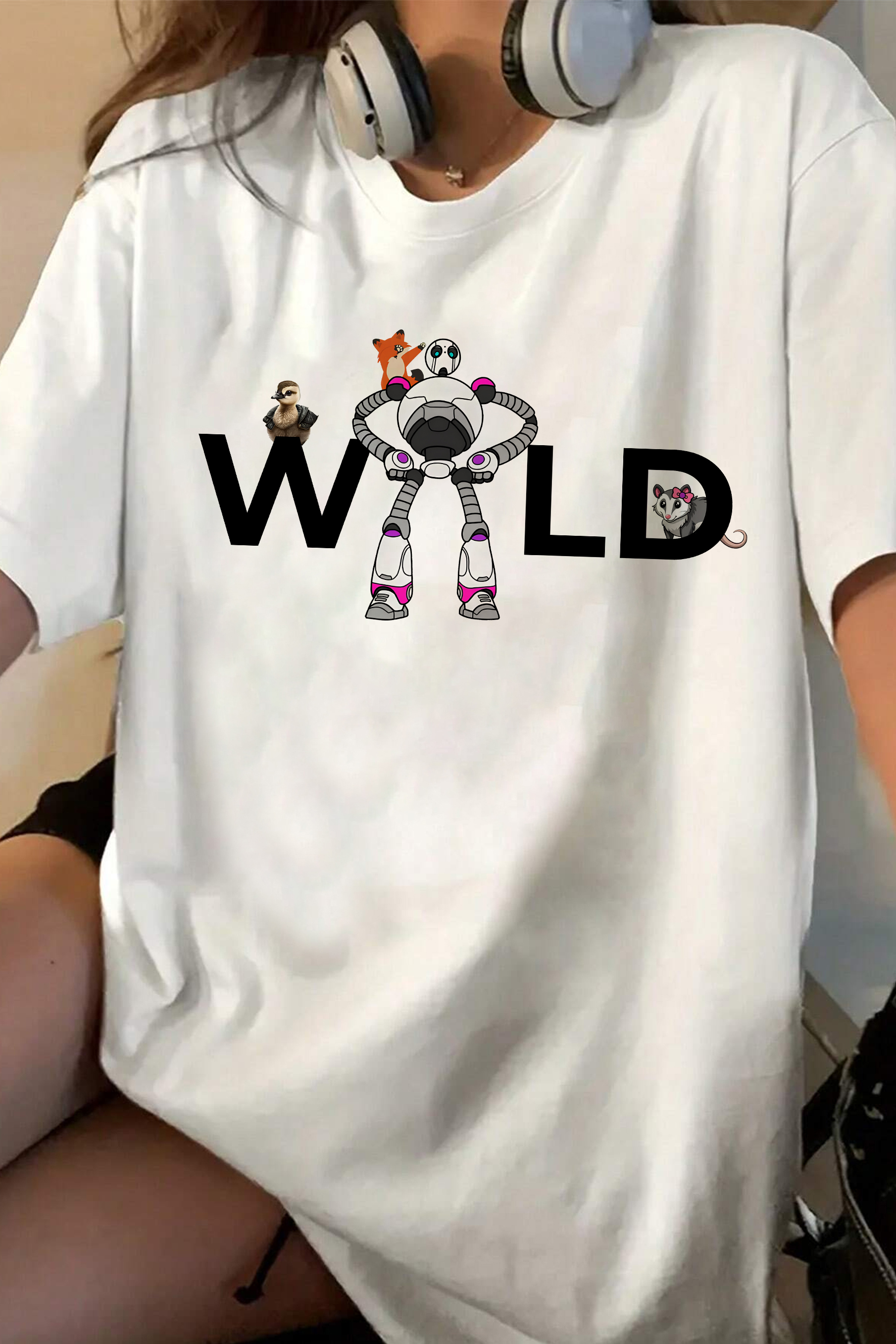 The Wild Robot Tee For Women