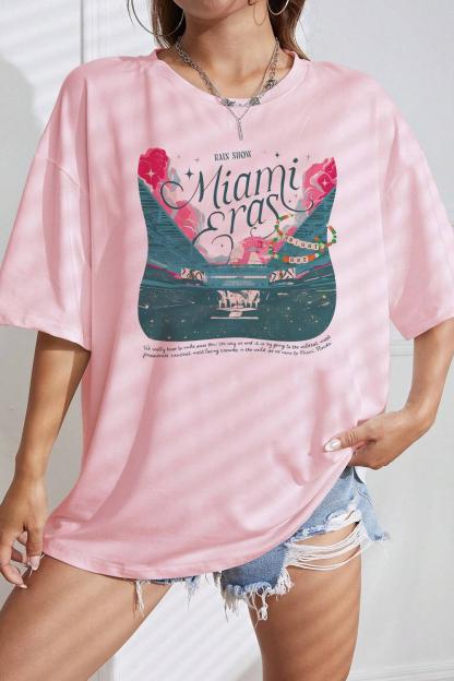 Miami Eras Night One Hard Rock Stadium Tee For Women