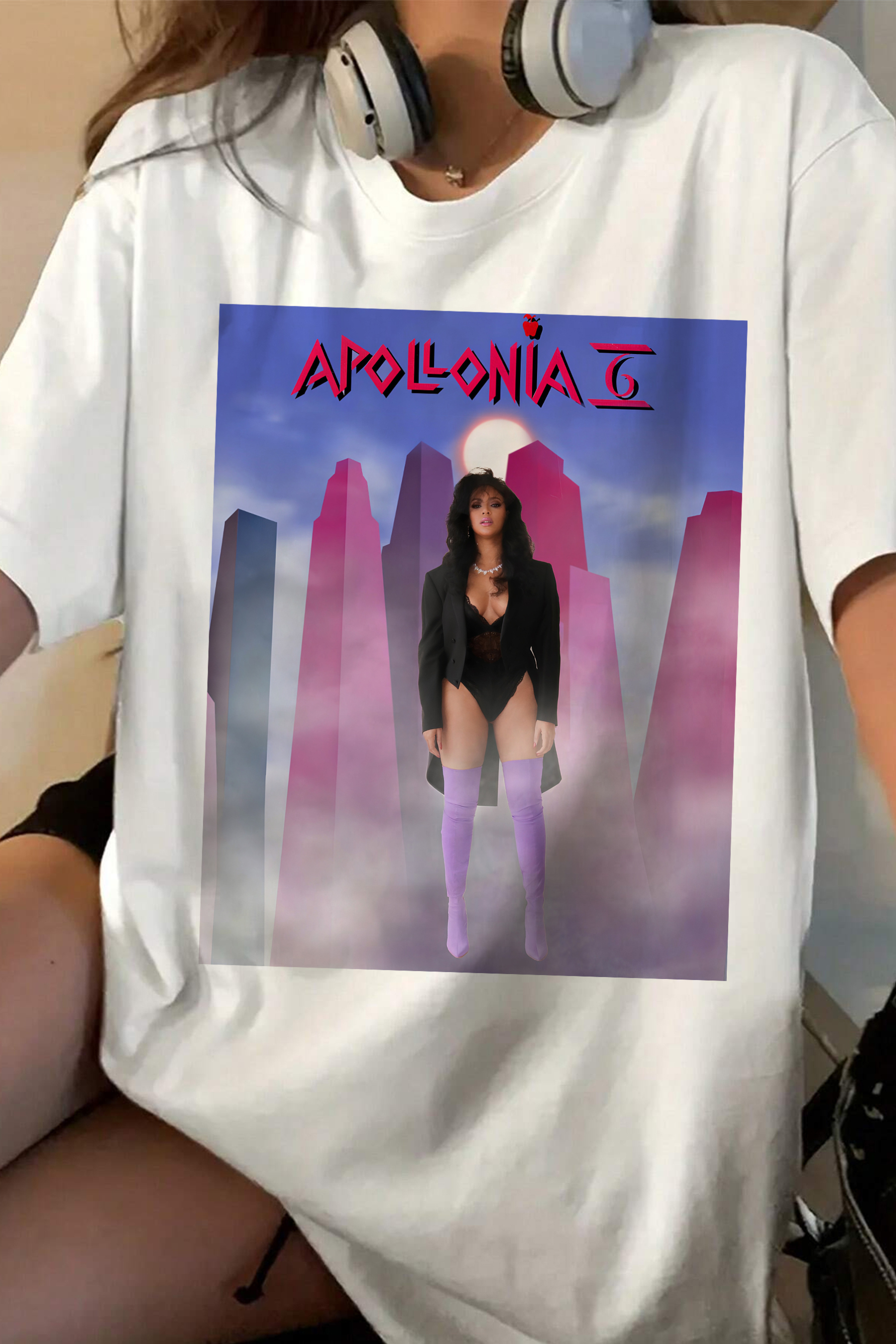 PURPLE NASTY Beyonce Ver.2 Tee For Women