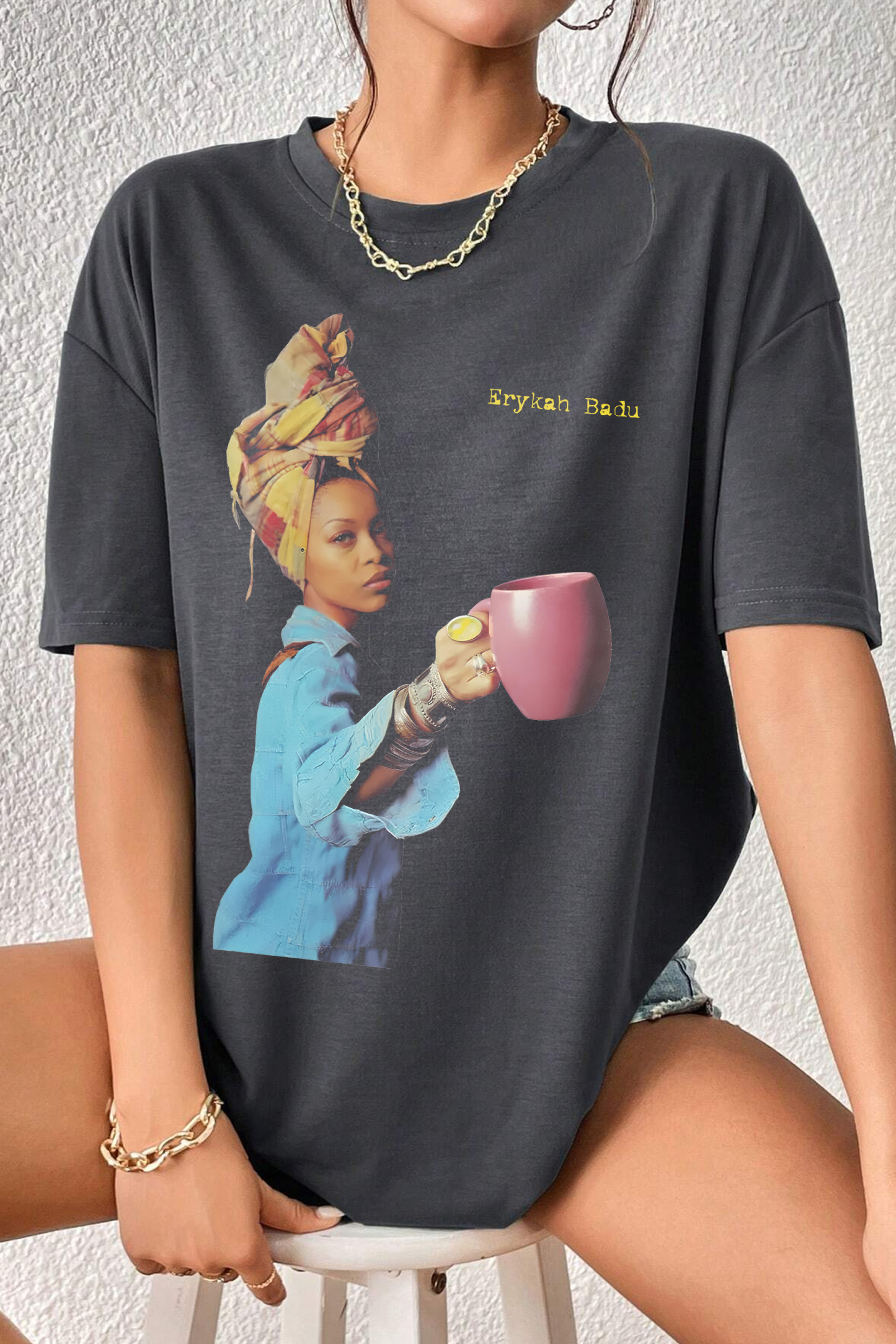 Erykah Badu Unfollow Me Album Tee For Women