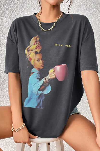 Erykah Badu Unfollow Me Album Tee For Women