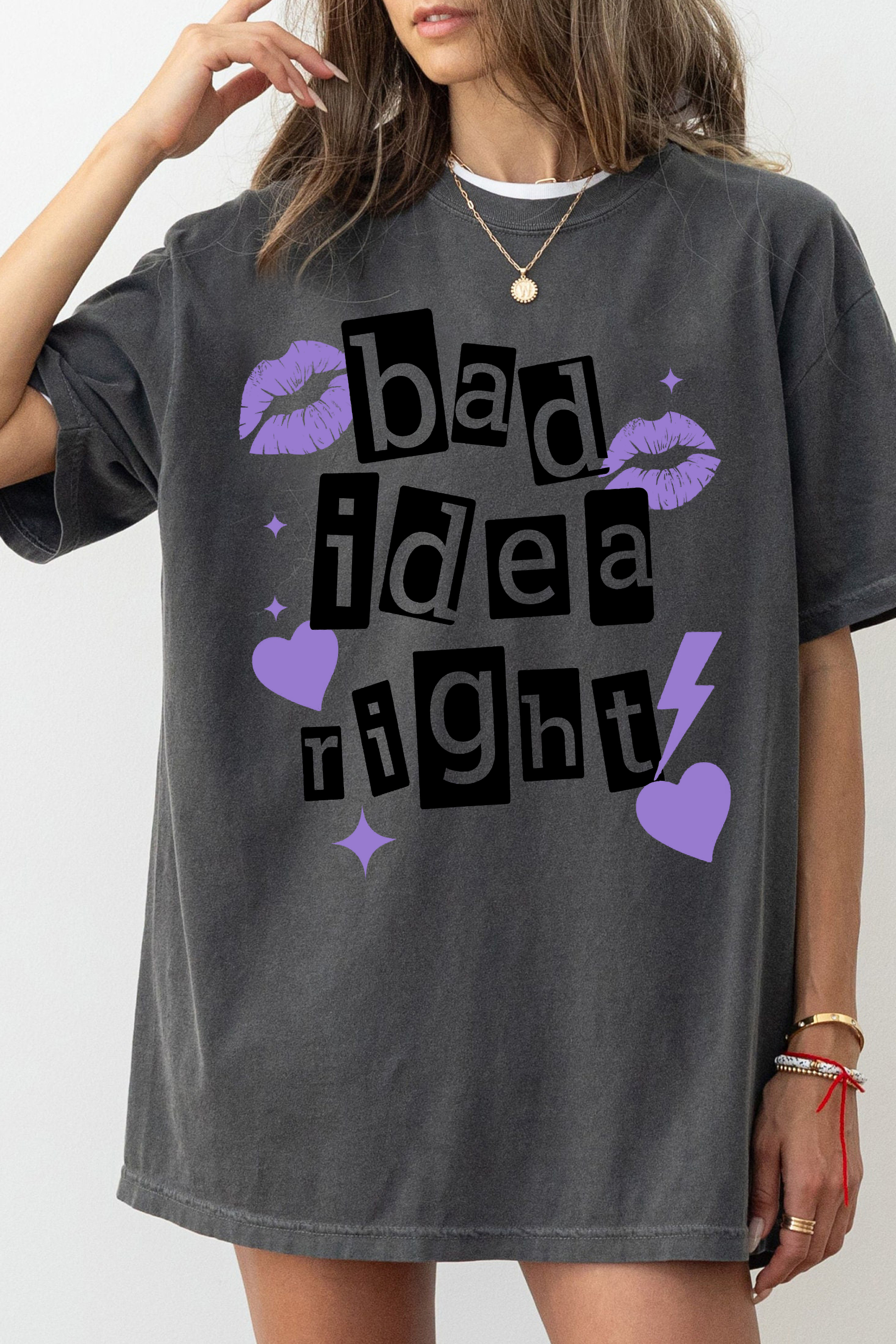 Bad Idea Right Olivia  Tee For Women