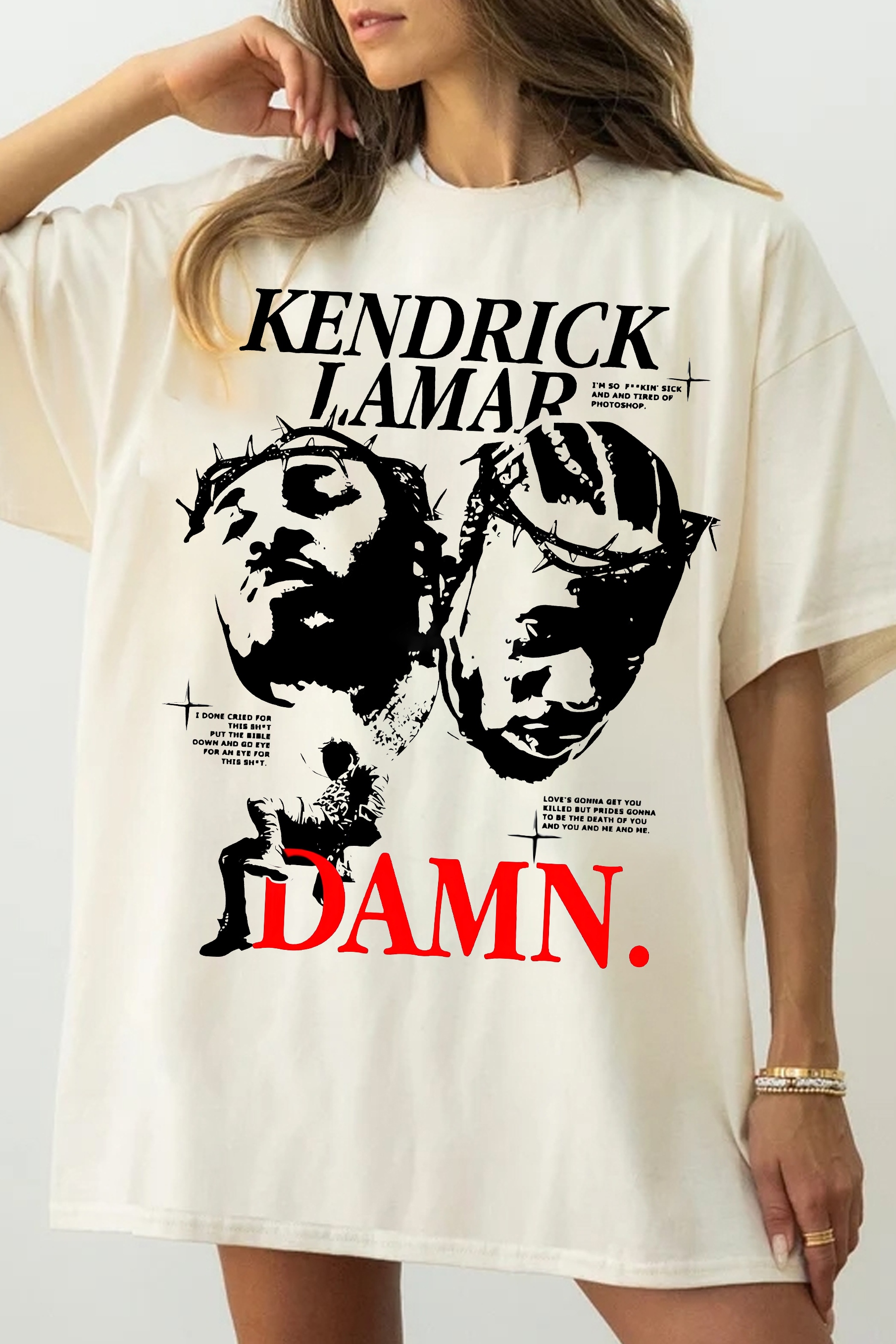 Kendrick Lamar DAMN Tee For Women