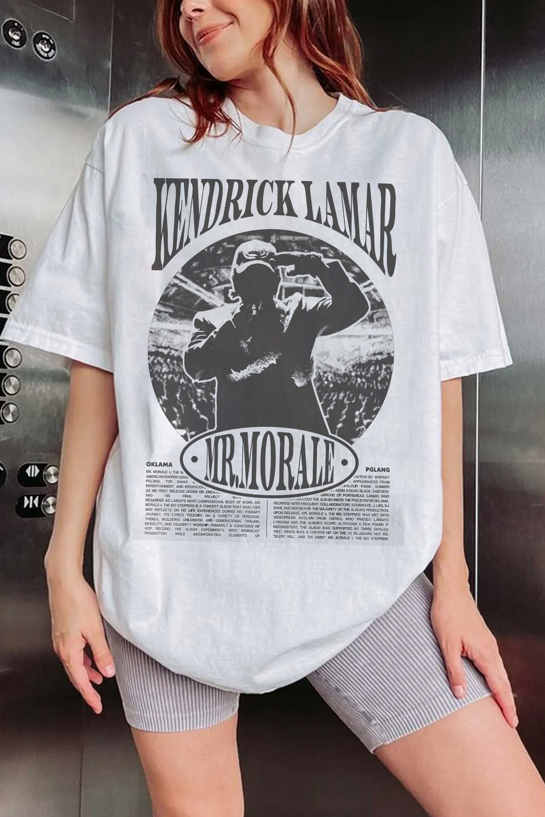 Mr. Morale Kendrick Lamar Vintage  Tee For Women