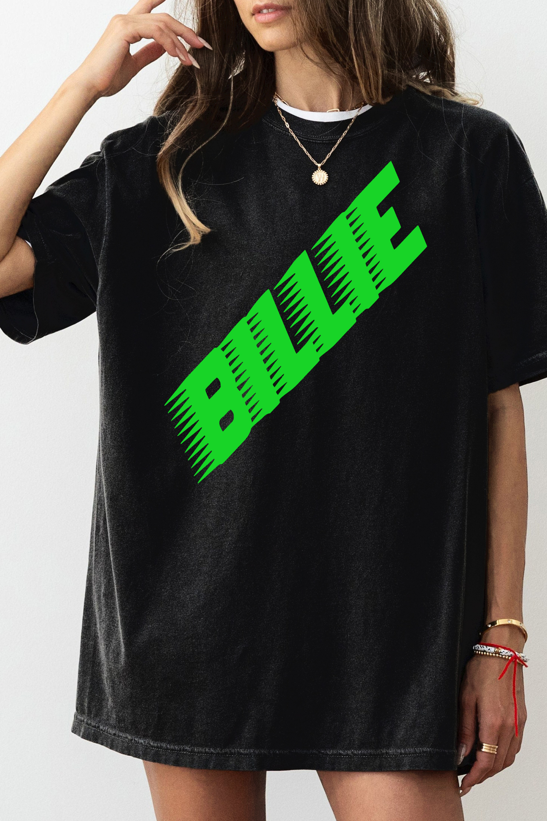 Billie Eilish Blohsh Graffiti  Tee For Women