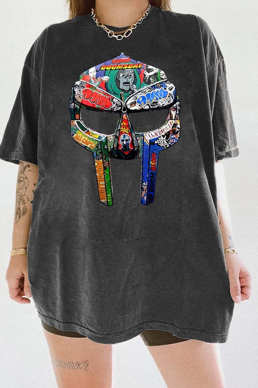 MF Music Doom Rapper Tee For Women