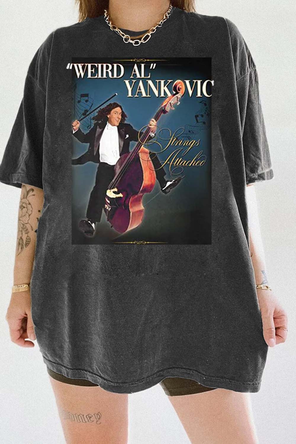 WEIRD AL YANKOVIC Strings Attached Tour Tee For Women