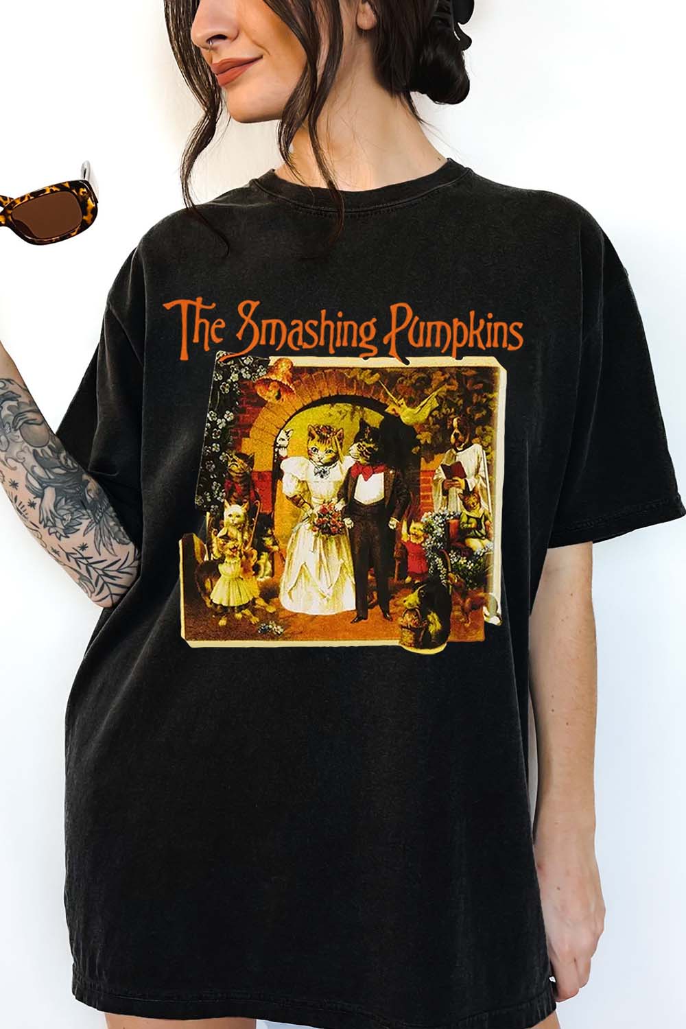 The Smashing Pumpkins Intoxicated With The Madness Tee For Women