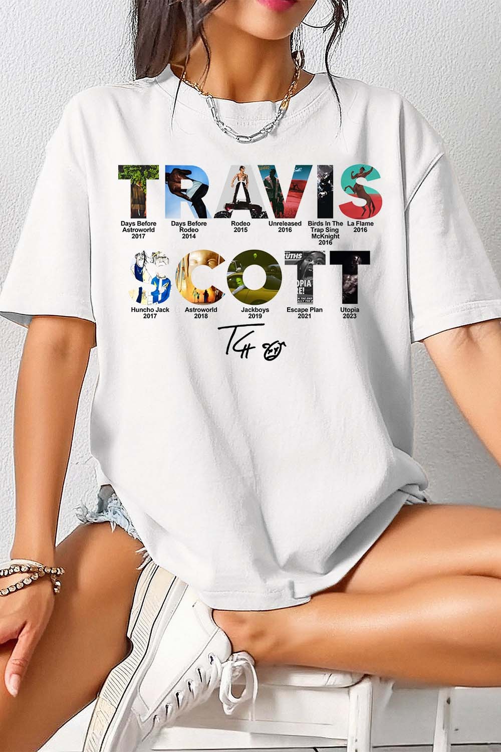 Travis Scott Tee For Women