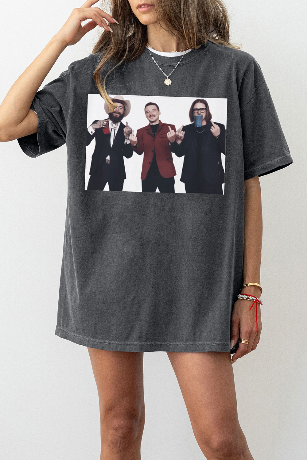 Post Malone Morgan Wallen Hardy Wallen Graphic Tee For Women