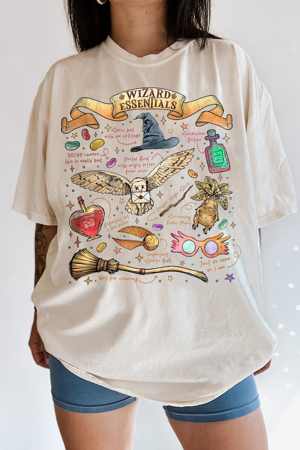 Wizard Essentials  World Tee For Women