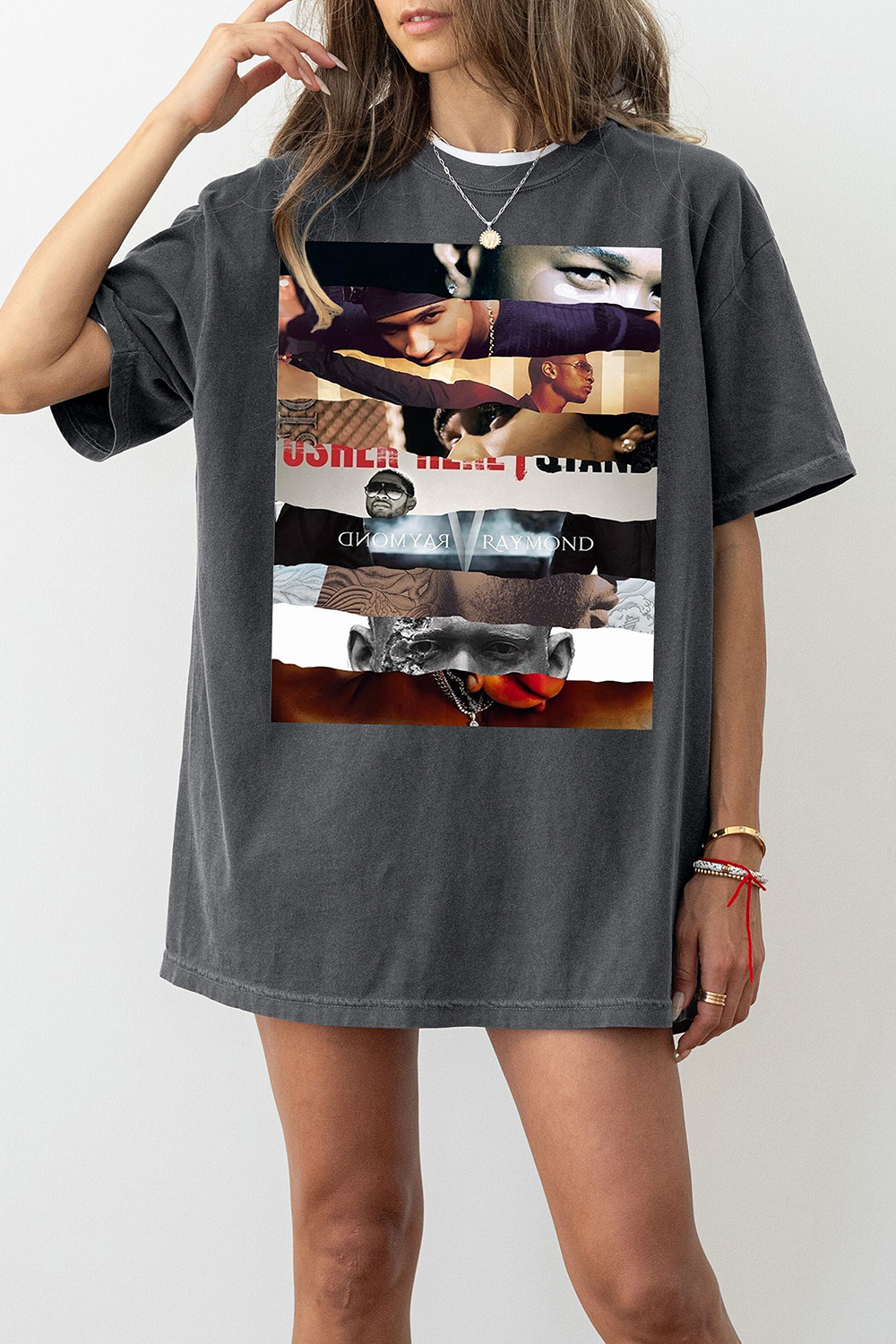 Usher Past Present Future World Tour Tee For Women
