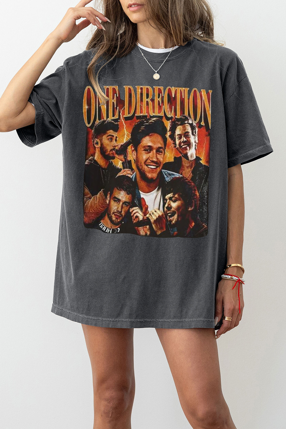 One Direction 1D Band Liam Payne Vintage Graphic Tee For Women