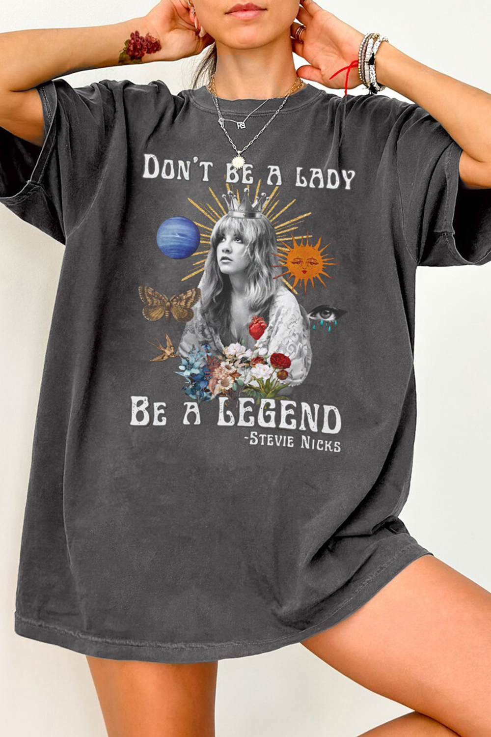 Be a legend Stevie Nicks Fleetwood Mac Tee For Women