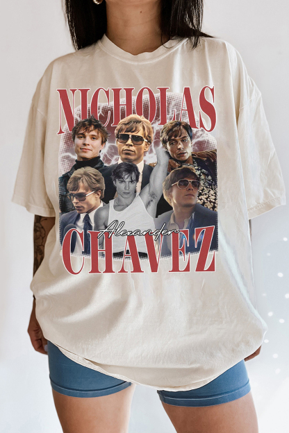 Nicholas Chavez Graphic Retro Tee For Women