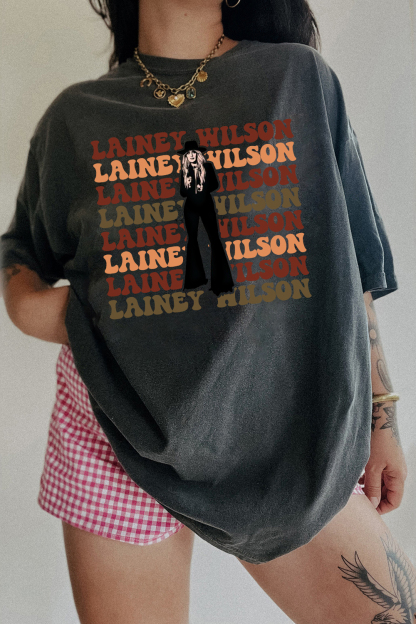 Lainey Wilson Country's Cool Again Tour Tee For Women