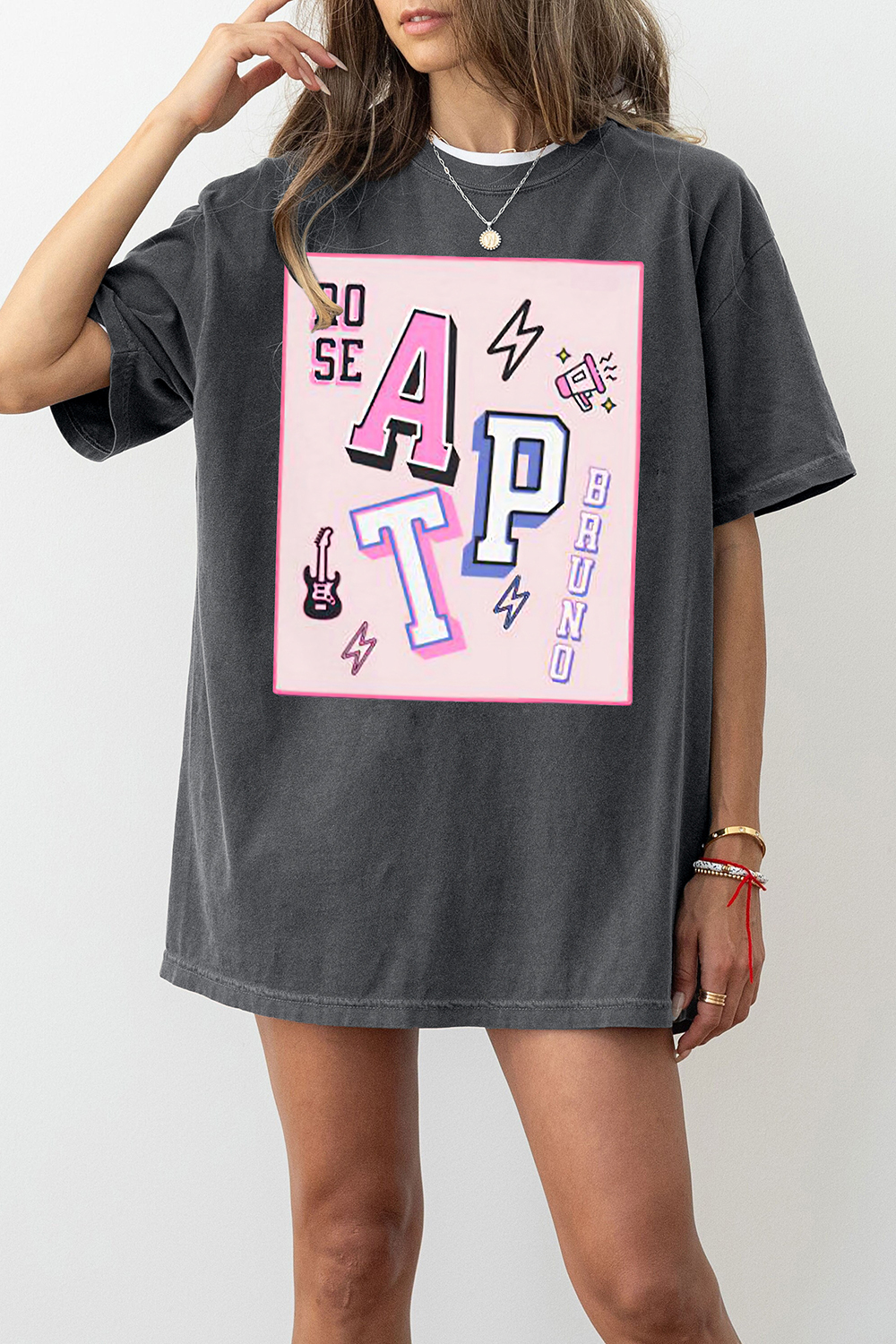 APT Rose and Bruno Graphic Tee For Women