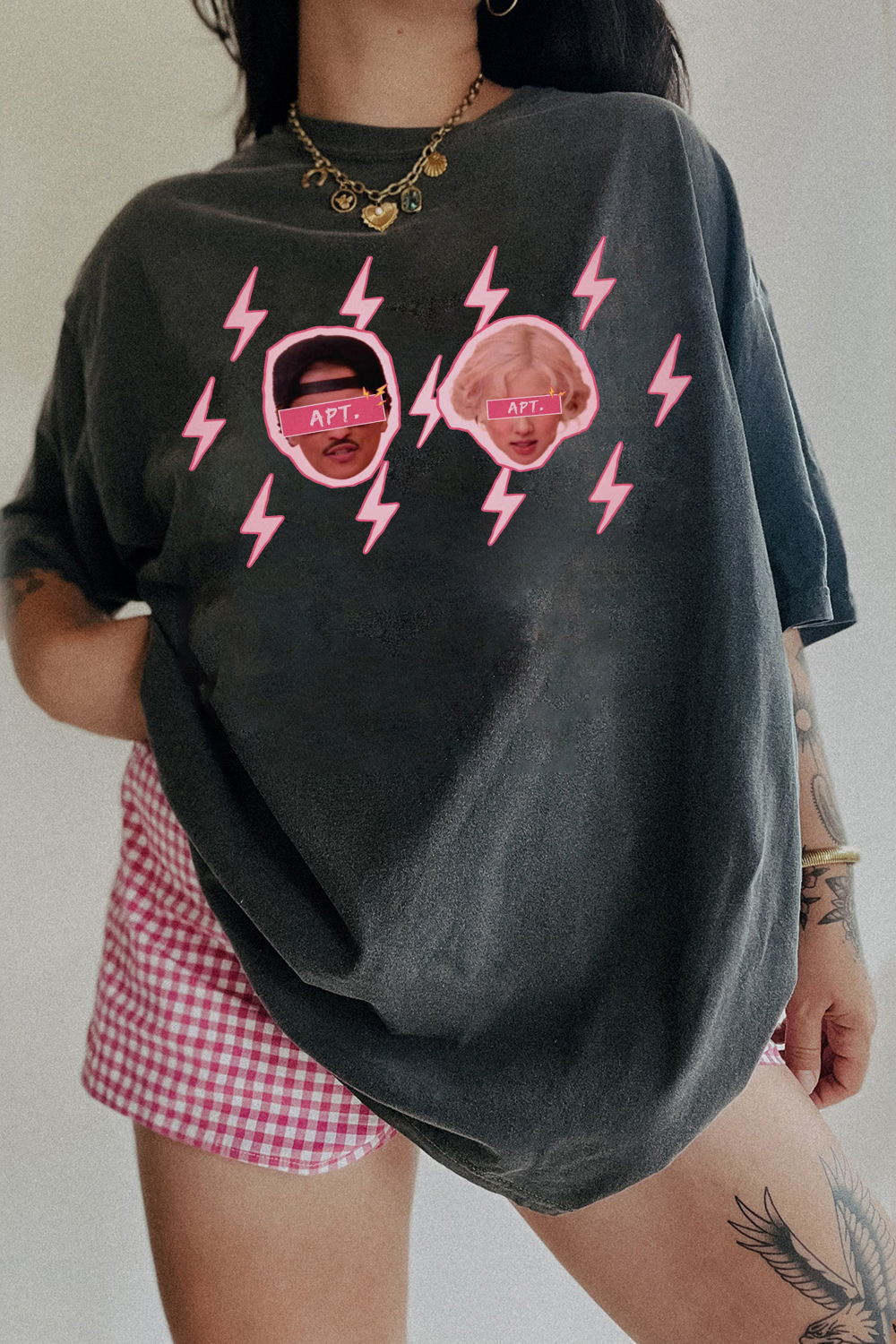 Rose Bruno Mars Apt Tee For Women