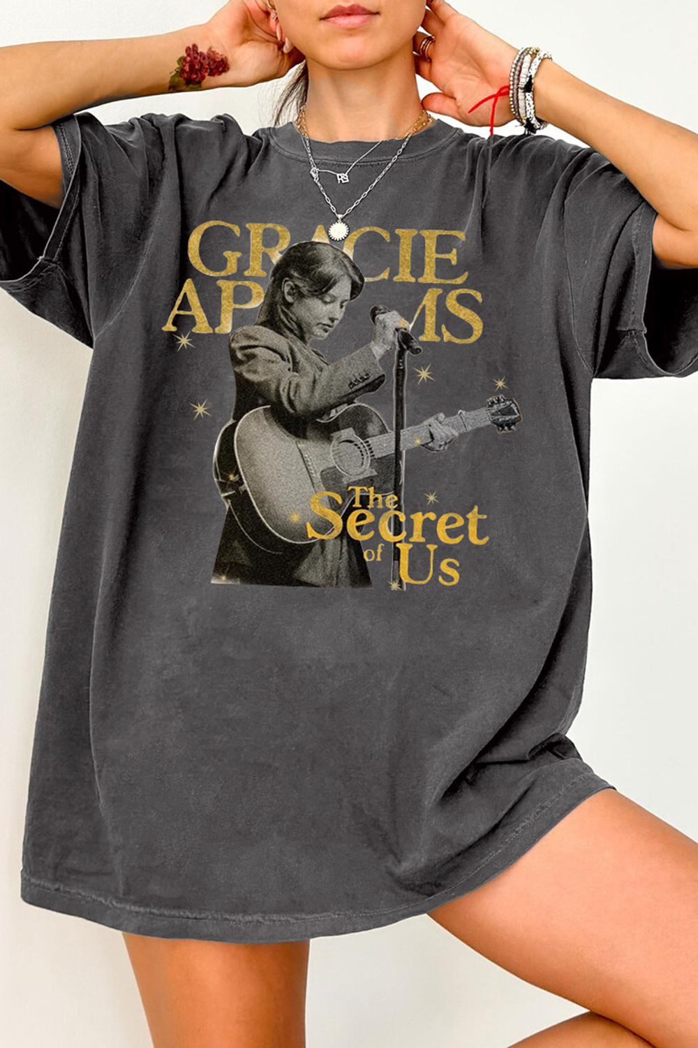 Gracie Abrams The Secret of Us Tour Tee For Women