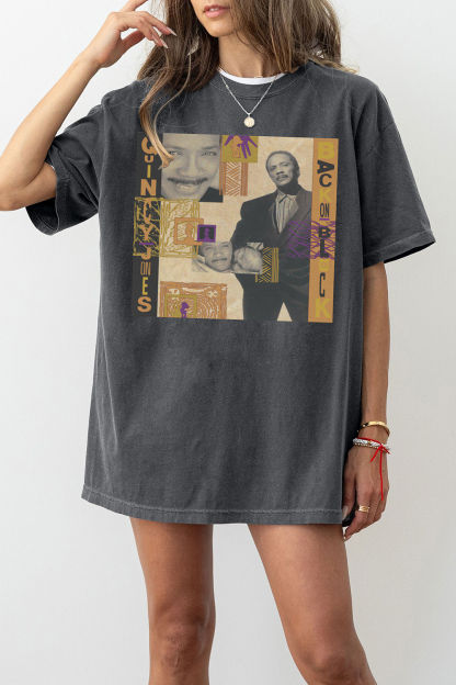 Quincy Jones Back on the Block RIP Tee For Women
