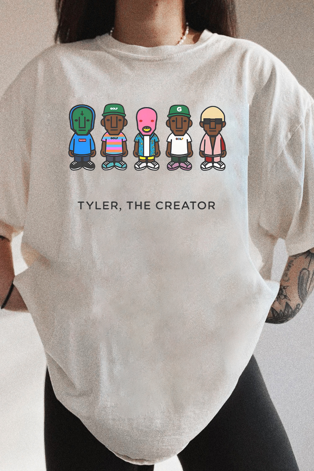 Vintage Tyler The Creator Baby Milo Graphic Tee For Women