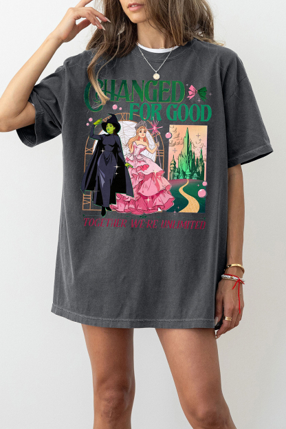 Changed For Good Wicked Musical Movie Tee For Women