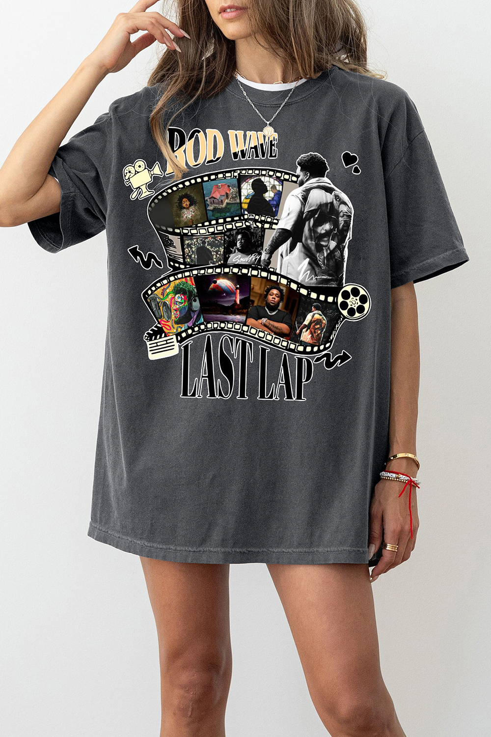 Rod Wave Last Lap Concert Tee For Women