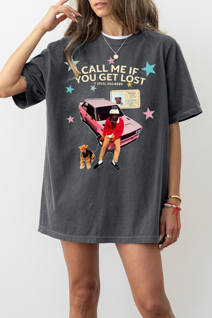 Tyler The Creator Nostalgia Call Me If You Get Lost Tee For Women