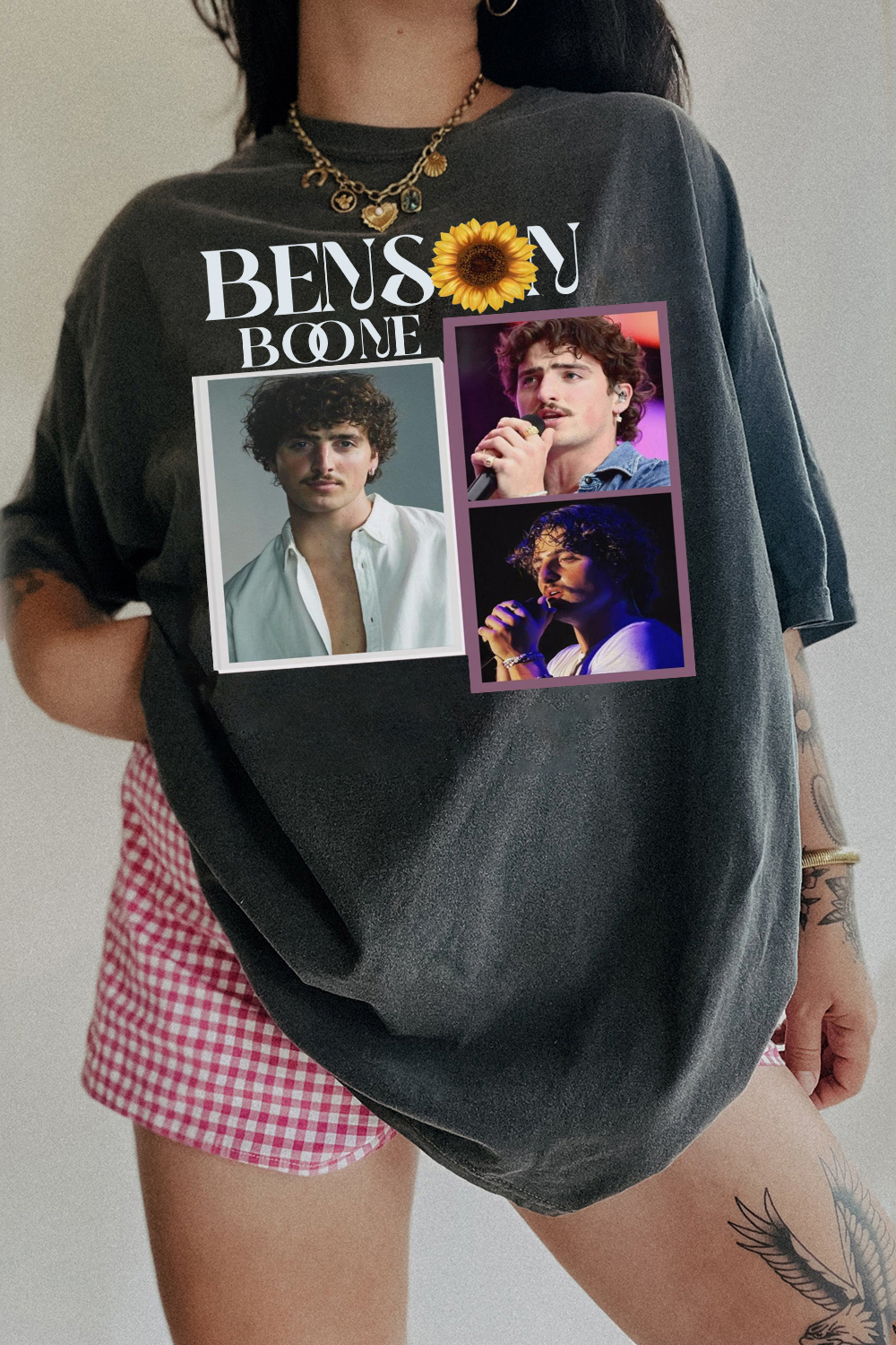 Benson Boone Merch Concert Tee For Women
