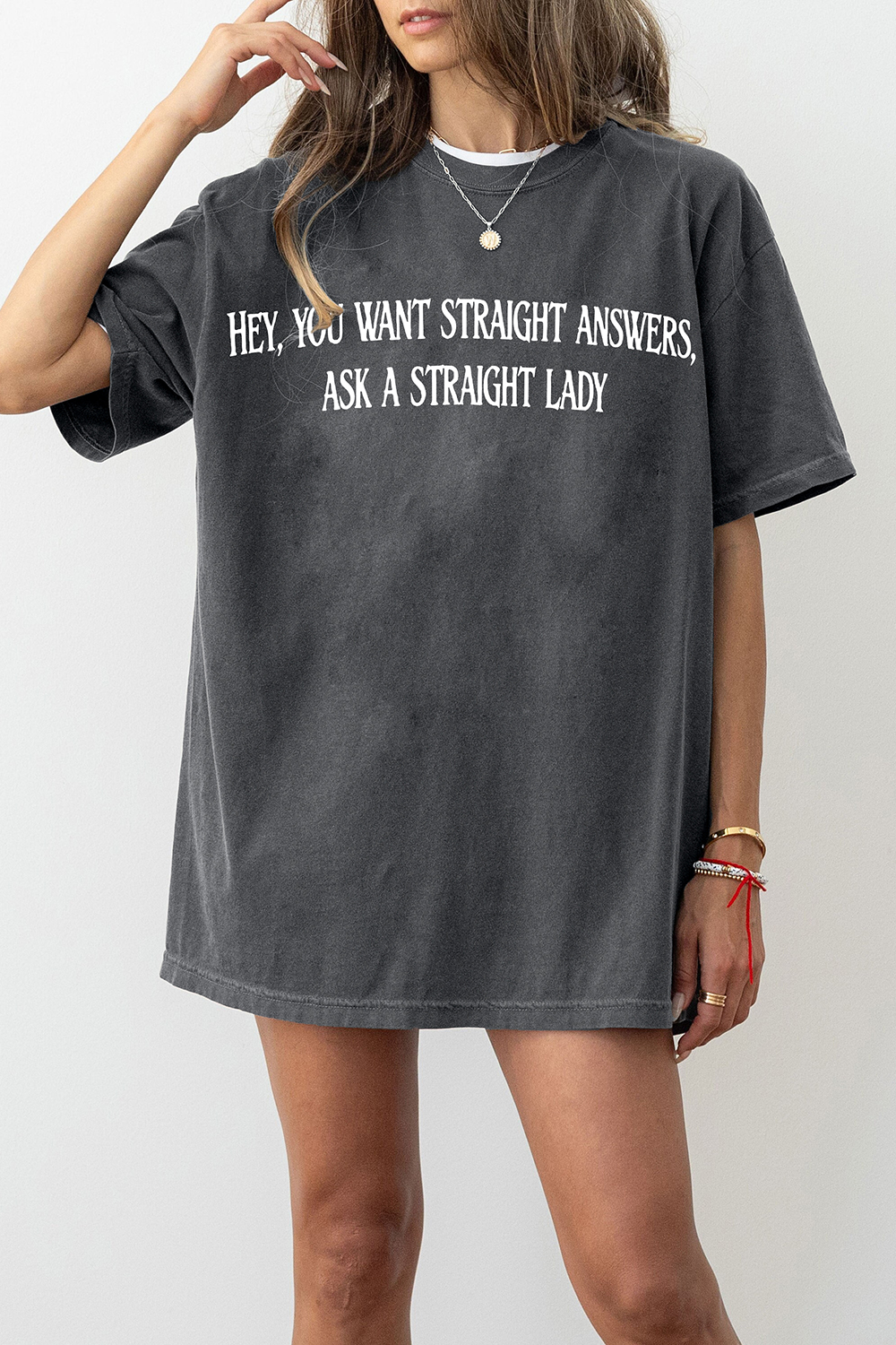 Agatha All Along Inspired You Want Straight Answers Ask a Straight Lady Tee For Women