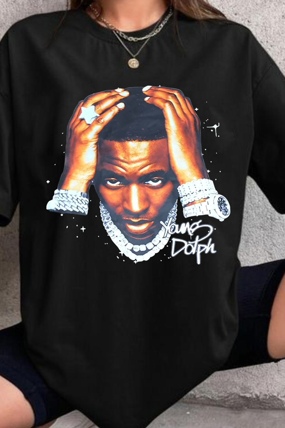 Young Dolph Graphic Tee For Women
