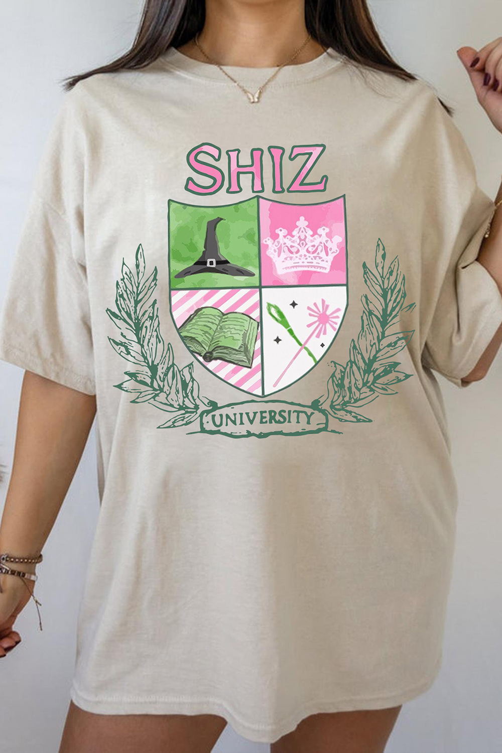 Wicked Musical Shiz University Tee For Women