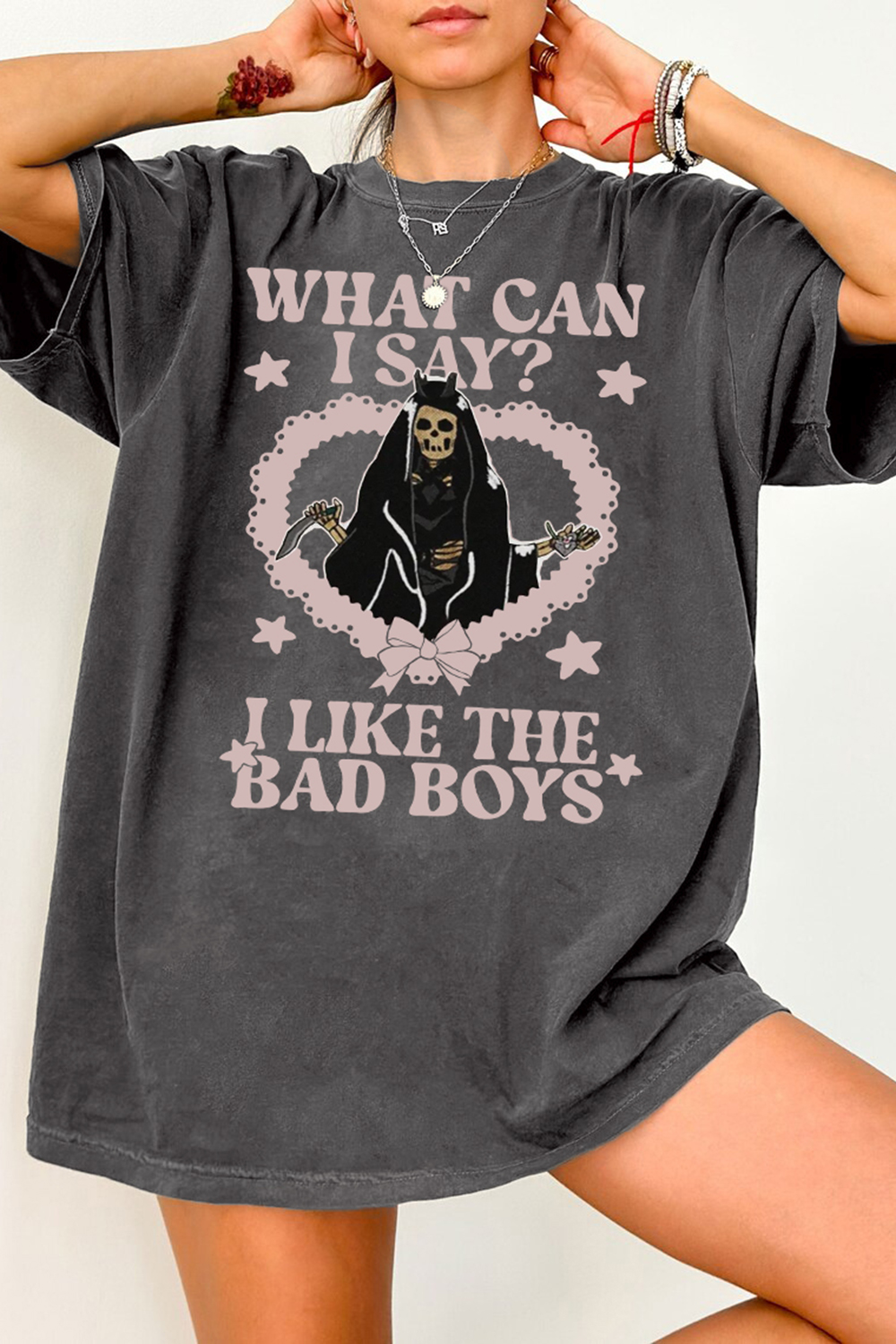 Agatha All Along I Like The Bad Boys Tee For Women