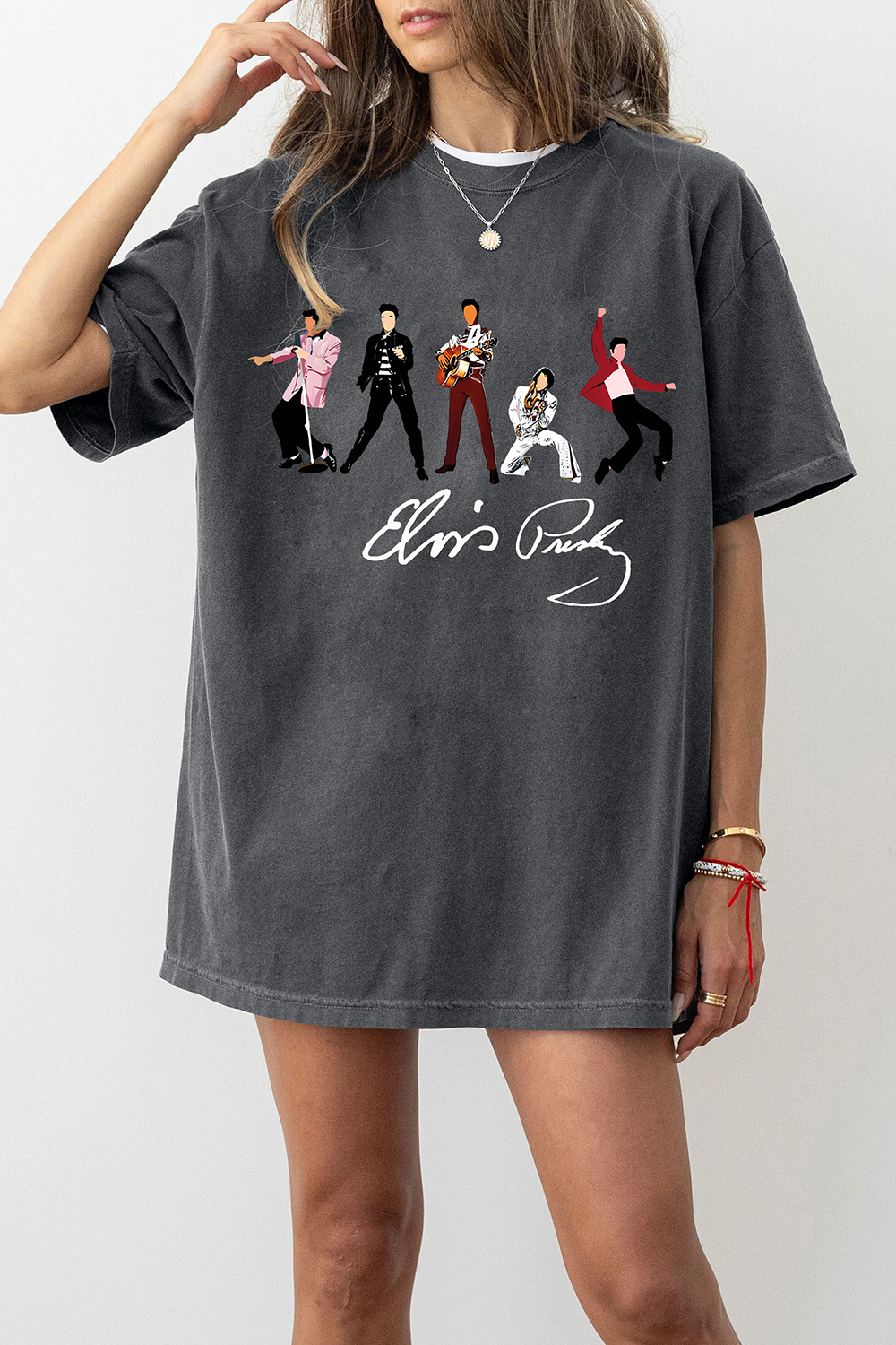 Elvis Presley Merch Tee For Women