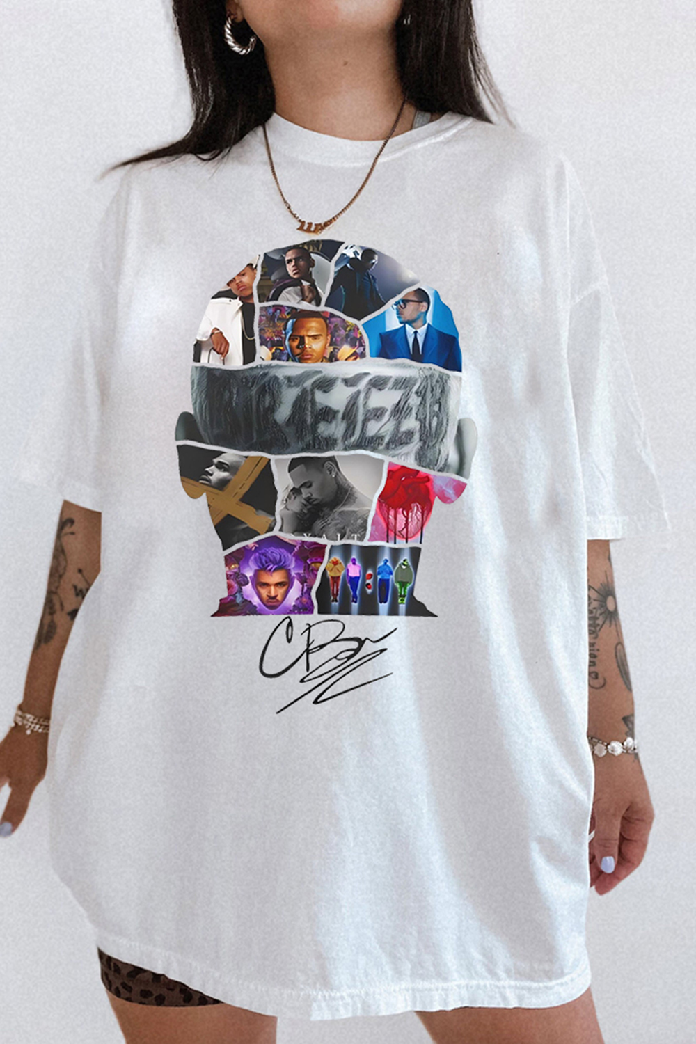 Breezy 11:11 Concert Chris Brown Tee For Women