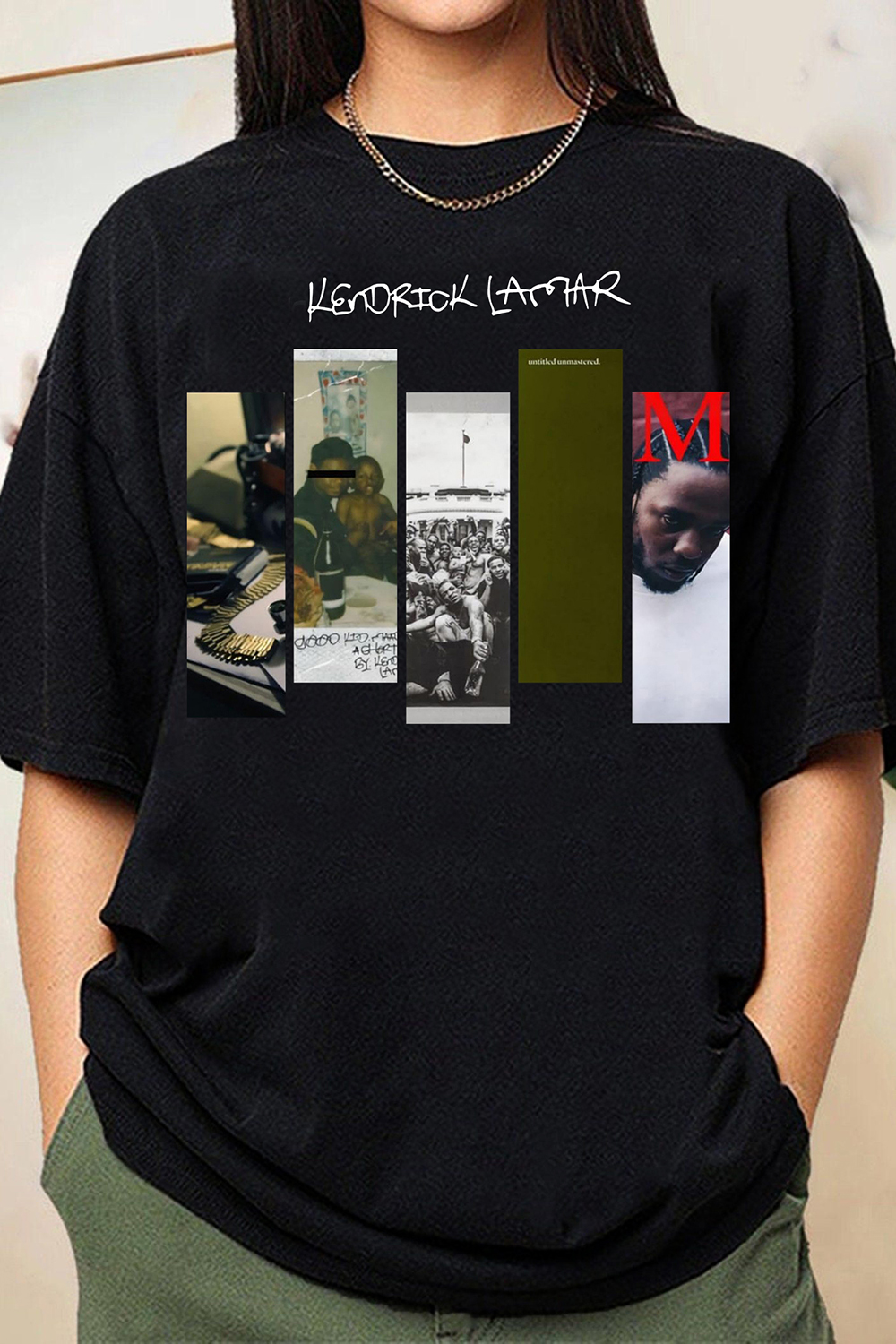 Kendrick Lamar Discography Classic Tee For Women