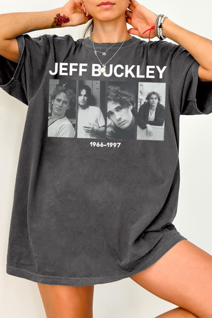 Jeff Buckley Mystery White Boy Tour 1995 Tee For Women