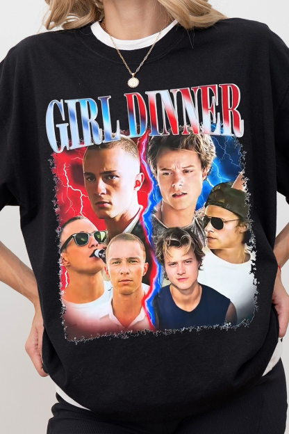 JJ Maybank Outer Bank Girl Dinner Graphic Tee For Women